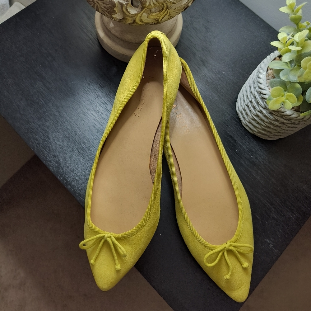 Talbot Ballet Flat Citrine Yellow Color Size 9M